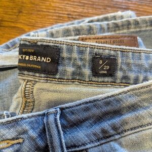 Size 8 Long Women's Lucky Brand Blue Jeans